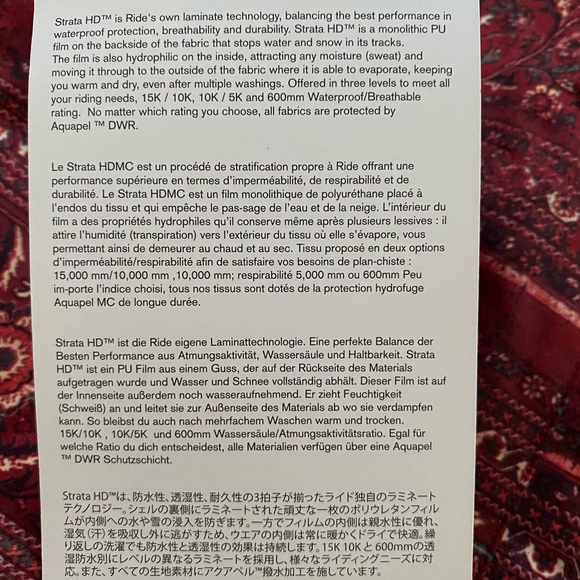 🚫 Sold! Ride snowboard jacket - Picture 6 of 11